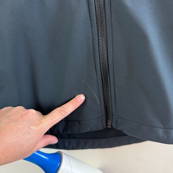 BURTON WOMENS Jacket QUILTED Softshell Full Zip Ski Outdoor Hike Size XS - Picture 4 of 13